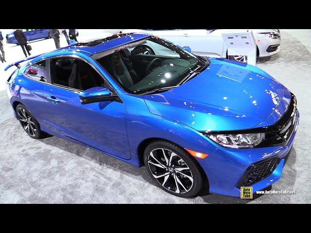 2017 Honda Civic Si Coupe Exterior And Interior Walkaround