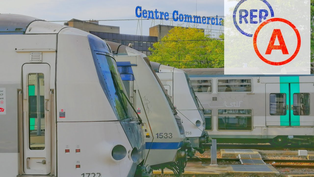 Rer A | RaTp |mi09 | de Sucy bonneuil à boissy st leger - YouTube
