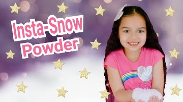 Learn About Insta-Snow Powder - Just Add Water!