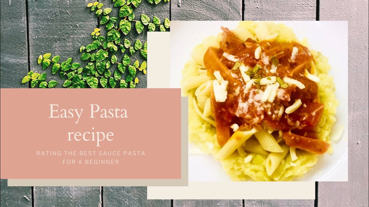 EASY PASTA RECIPE - YouTube
