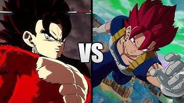Vegito SSJ4 VS Vegito SSJ God (CPU VS CPU) - Dragon Ball Sparking! Zero Mods