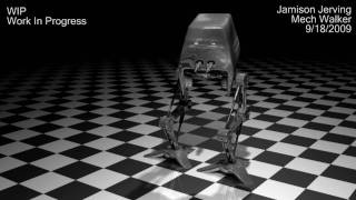 Mech Walker Animation - Jamison Jerving - 3DS Max - 720P