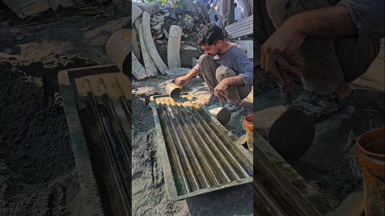 Making Cement Tiles Handmade!