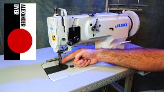 This is the Industrial Sewing Machine You Want and Why. Juki 1541 Triple Feed Walking Foot