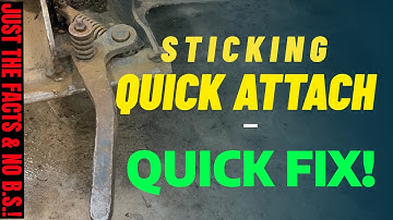 Quick Attach Repair - Rebuild Quick Attach - Skid Steer Quick Attach Problems