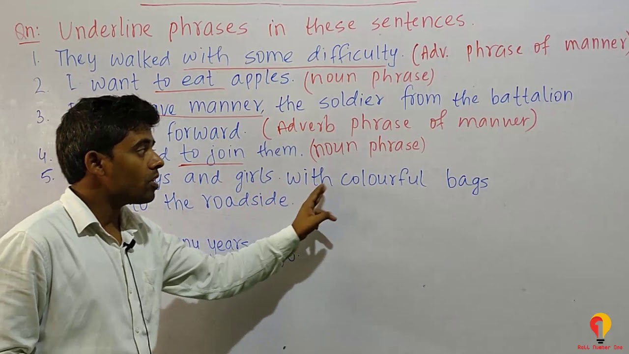 20 3 Kinds Of Phrases For Class 7 And 8 Students Learn Phrases Learn Grammar Learn English