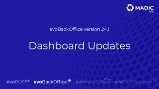 24.1 evoBackOffice Dashboard Updates