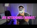 JHS Notadumble Giveaway WINNER ANNOUNCEMENT!