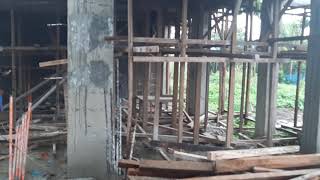Removal Of Timber Supports At Suspended Slab House Construction Youtube