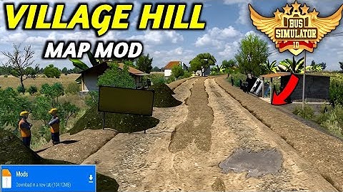 🎀Munnar Village Hill map Mod For Bus Simulator Indonesia | Bussid Mod Map | Bussid || Bussid like it