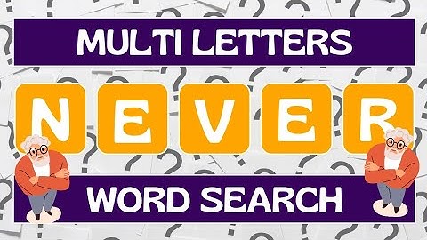 Word Search Gameplay - Level 1-10 Challenge!