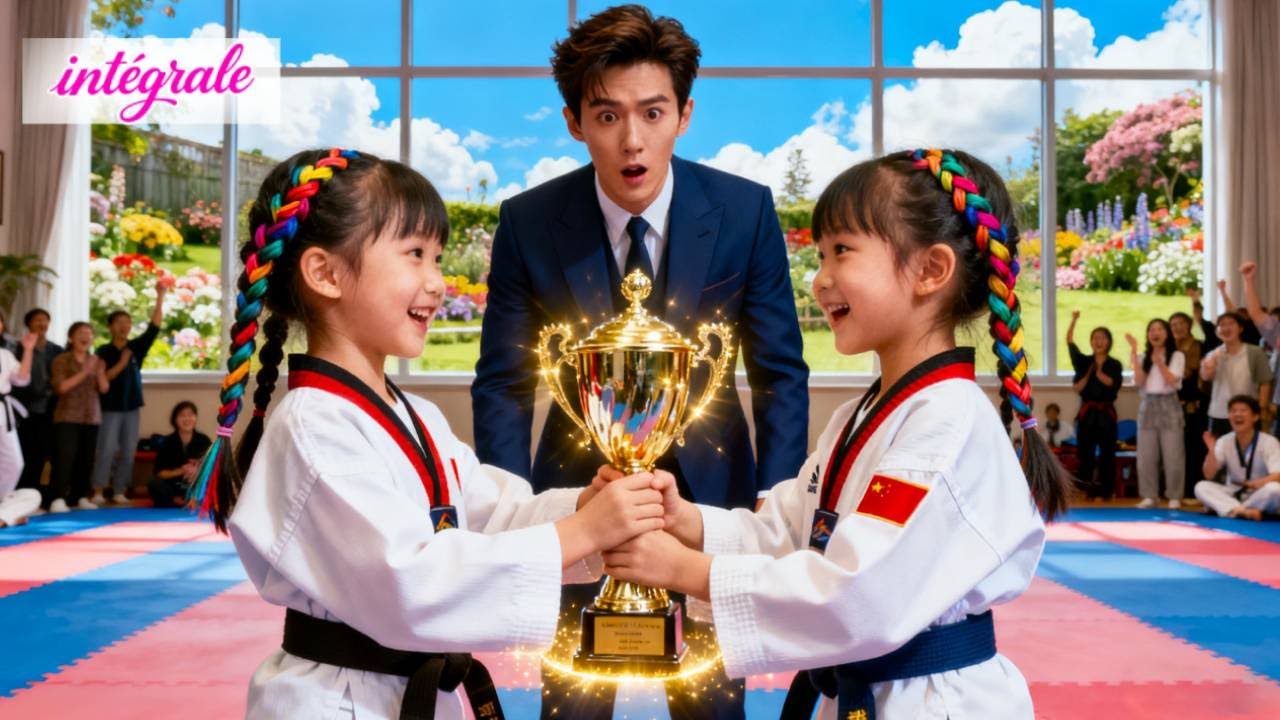 Un PDG froid voit des jumelles identiques à lui! Il les ramène et les comble d'amour!💖