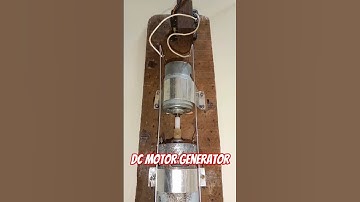 How To Make A Generator With 12v  DC Motor || DC Generator