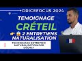 Entretien naturalisation franaise par dcret  demande nationalit franaise 2024  tmoignage