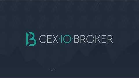How to create a Live Bitcoin trading account at CEX.IO Broker