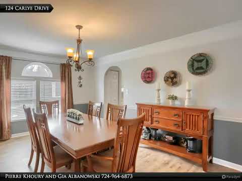 124 Carlye Drive, Cranberry Township, PA home video tour