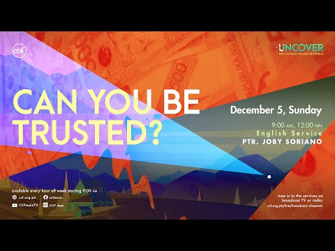 Can You Be Trusted? | Joby Soriano