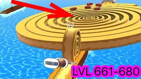 Spiral Roll - LVL 661-680 - Gameplay Walkthrough