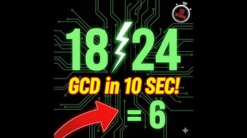 GCD (HCF) of Two Numbers in C | Fast Logic + Output