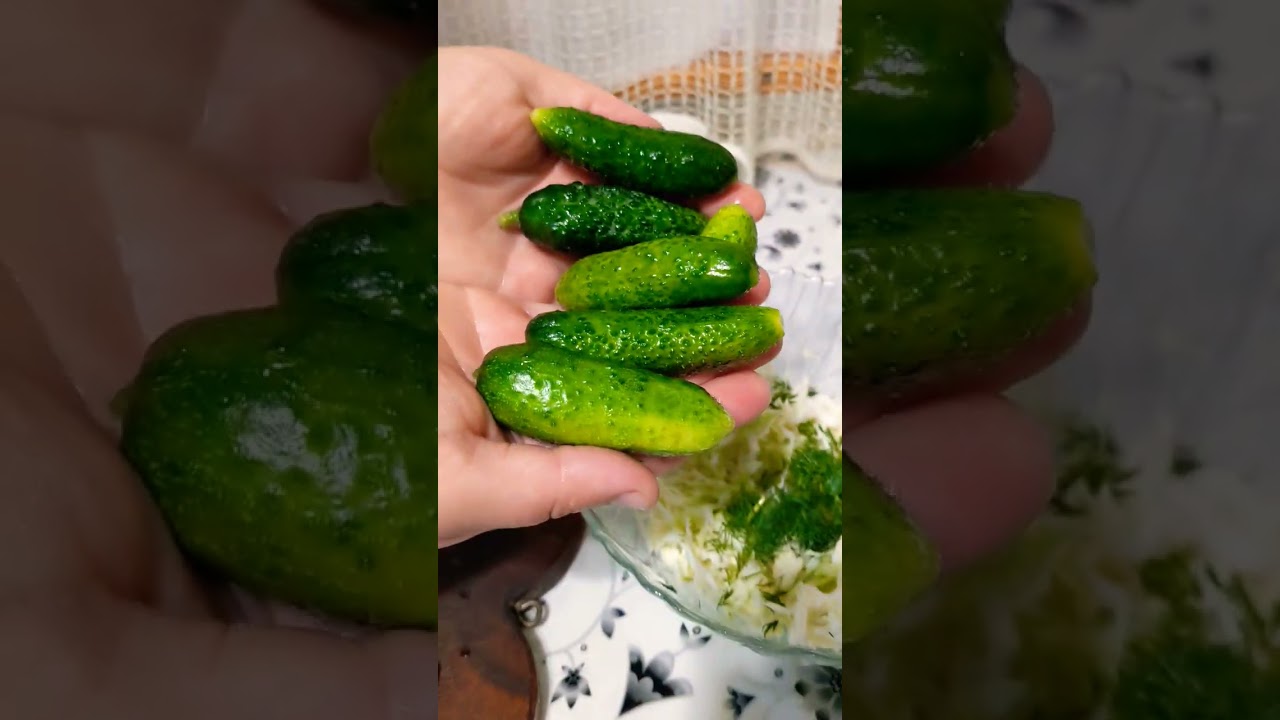 Домашние огурчики 🥒 