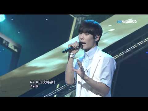 110710 인기가요.06 8eight - 그 입술을 막아본다