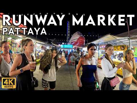 Explore Stunning Runway Market Pattaya - Virtual Walking Tou