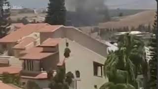 سقوط صواريخ على اسرائيل يقال انها اطلقت من لبنان