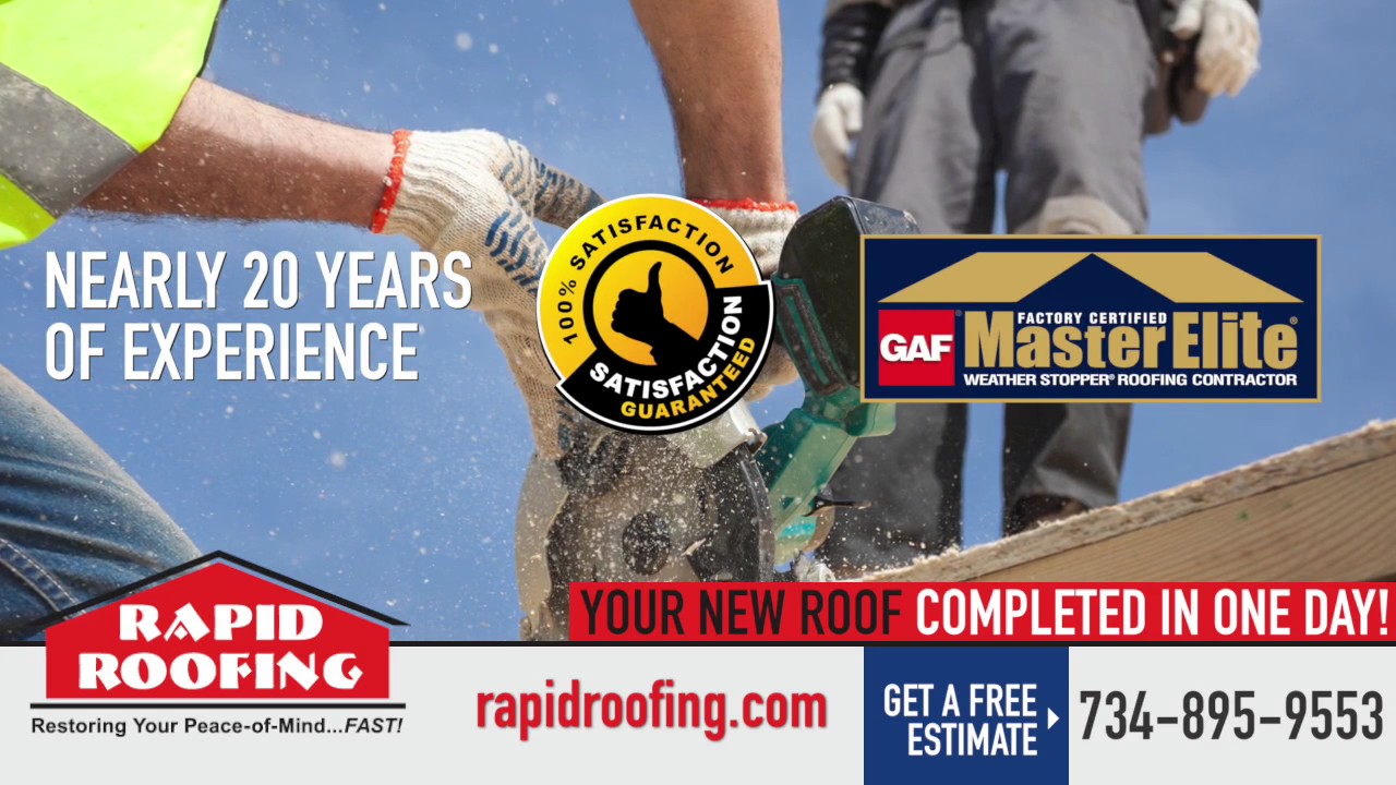 ROOFING CONTRACTORS IN SOUTHEAST MICHIGAN - YouTube