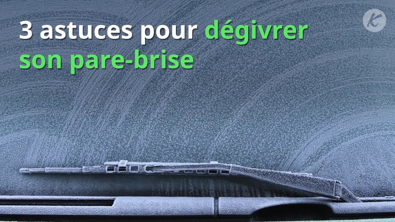 3 astuces pour dégivrer son pare-brise ! - YouTube