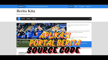 Aplikasi Sistem Informasi Portal Berita Berbasis Web - Source Code