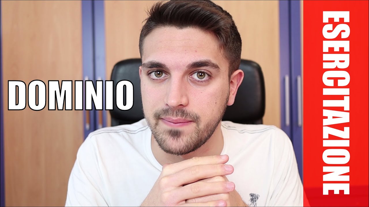 #ESERCITAZIONE sul Dominio di una funzione