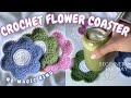 How To Crochet Simple Coaster With No Magic Ring Beginner Friendly Fast