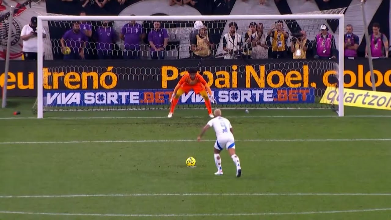 Todos os 10 Pênaltis DEFENDIDOS pelo Hugo Souza no Corinthians