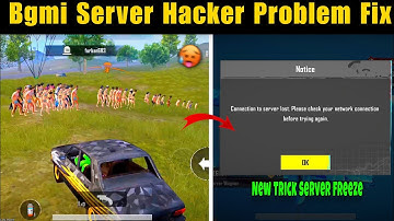 Bgmi Server Hacker Problem Fix ( Server Freeze Problem Fix 100% Working )