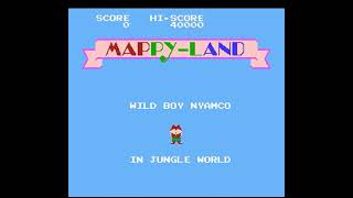 Intro-Demo - Mappy Land (NES, USA)