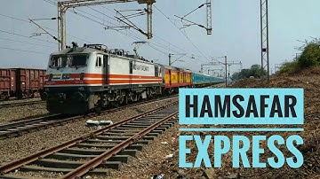 HUMSAFAR EXP || High Speed 22913 Bandra-Saharsa (Patna) Hamsafar Express !!!