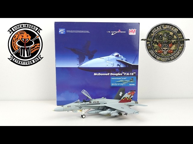 ミニカー 1/72 McDonnell Douglas F/A-18C VFA-86 Sidewinders MCAS