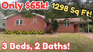 This 3 Bedroom BRICK Home for $65k is in a BEAUTIFUL Neighborhood and Close to the Park!!