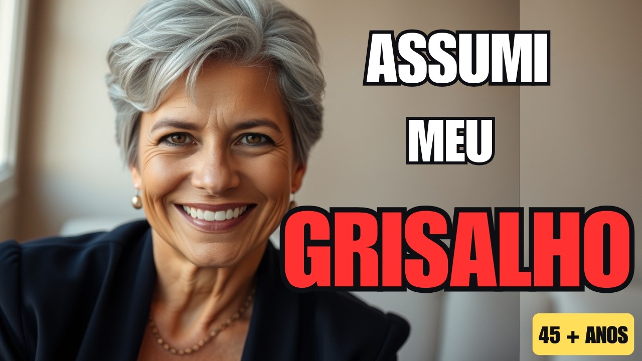 Cabelo Grisalho: Assumir os Fios Brancos Foi a Melhor Decisão da Minha Vida | Transição Capilar