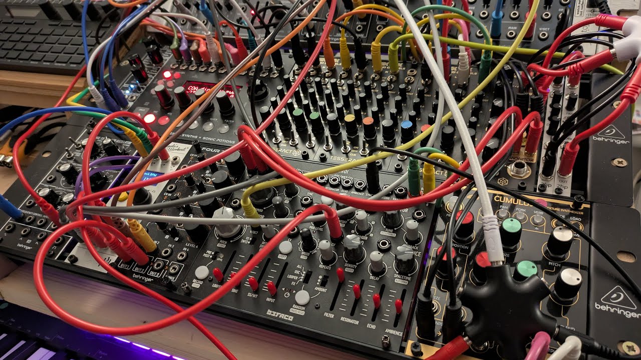 Getting going - Befaco Oneiroi, Pam's Pro Workout, Ensemble Oscillator + a bit of live guitar!