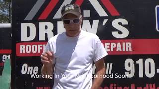 How to repair a single wide mobile home trailer roof Manufactured Home