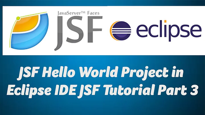 JSF Hello World Project in Eclipse IDE  JSF Tutorial Part 3