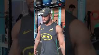 Siya kolisi is strong😳 #gym #rugby #fitness Net Worth