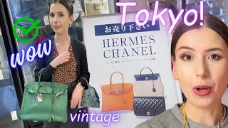 Cheapest Birkins in Japan  Koenji Vintage Designer Shopping! Tokyo Vlog