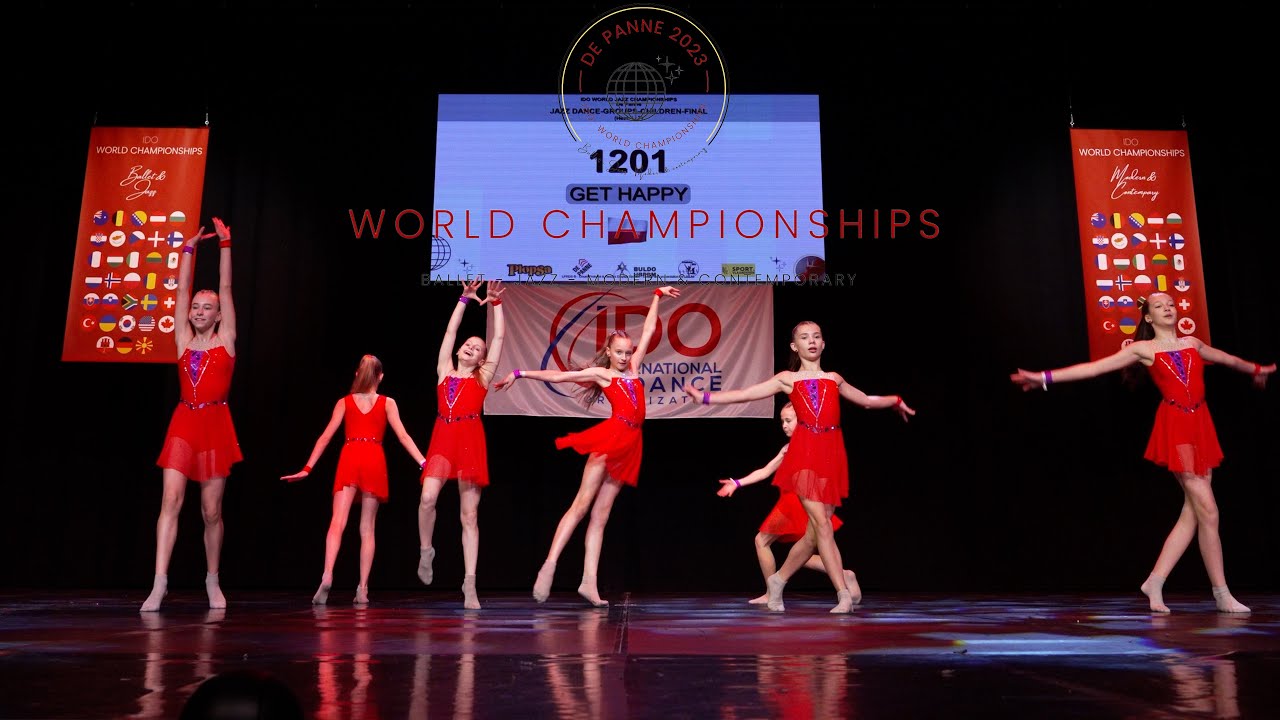 GET HAPPY | POLAND | 3rd Place | IDO World Jazz Championship 2023 | Children Groups