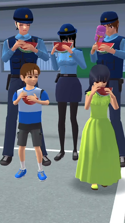 we want watermelon 😋🍉 WWW #sakuraschoolsimulator #shorts #shortsfeed #shortsviral #funny #trending .