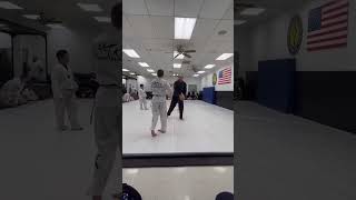 Jump spinning round kick ✌️😮‍💨