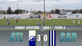 CATEGORÍA RESERVA #FECHA9 | ATLÉTICO 3 - SARMIENTO (E) 0 | TORNEO APERTURA 2024 LIGA BECCAR