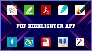 Must have 10 Pdf Highlighter App Android Apps
