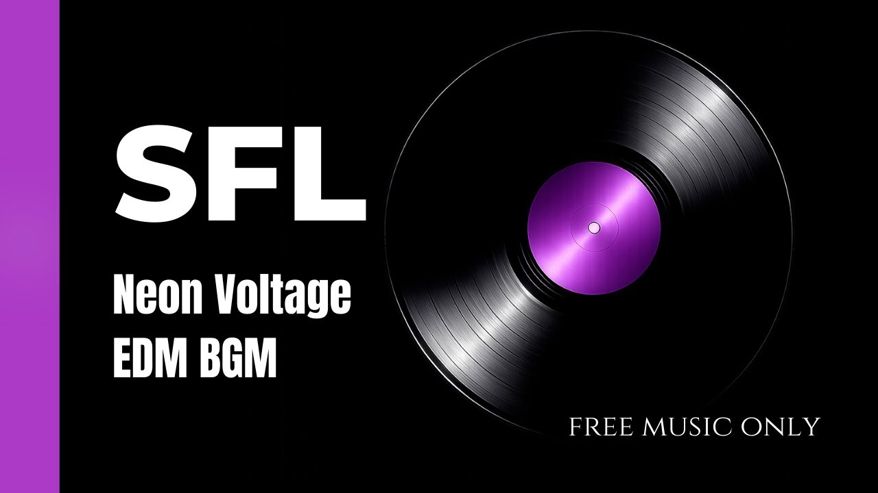 🎧 Neon Voltage – Progressive House BGM (네온 전압) | EDM | SFL